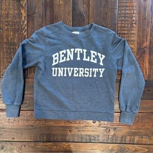 Redshirt Bentley University Blue Sweatshirt size S. GUC.